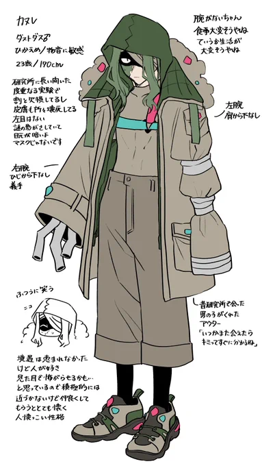 @pkgmousou カヌレ(塵出♂)
ひかえめ/物音に敏感
23歳/170cm
中身はかわいい奴じゃよ 