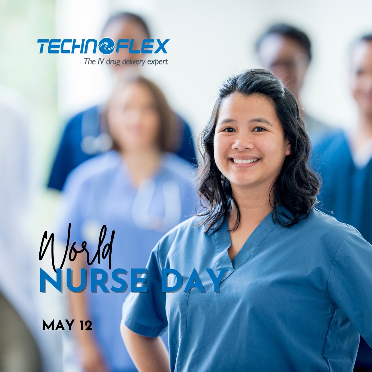 👩🏽‍⚕️All Technoflex teams support the World Nurse Day, on May 12th.
We acknowledge that nurses are the foundation of our healthcare system and fulfill an indispensable role in improving the well-being of millions of people worldwide.

#NursesSaveLives #RaiseAwareness #MedTech #IVBag