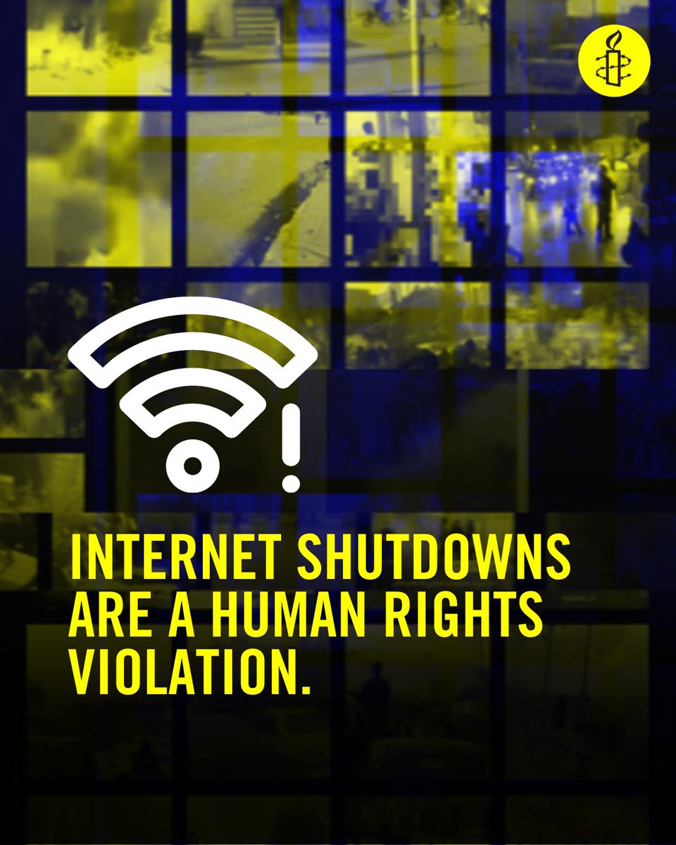 The #Pakistani government has announced an 'indefinite' mobile internet shutdown.

This is a clear violation of people's rights to access information and free expression. The restrictions must be lifted immediately.