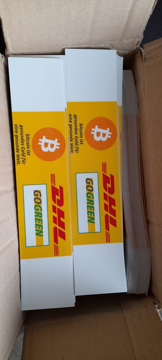TomBert21mbtc's tweet photo. Hey, #Plebs!
Weitere #Briefkästen, #Postautos und #Paketshops werden folgen!🤩👍
➡️ Das wird groooß!🥳
Helft mir und verteilt ein paar in eurer Region!
Just DM me.📨😉
#MakeBriefkästenGreatAgain
#SeparateMoneyFromState
Buy #bitcoin https://t.co/gLZwSPxToZ