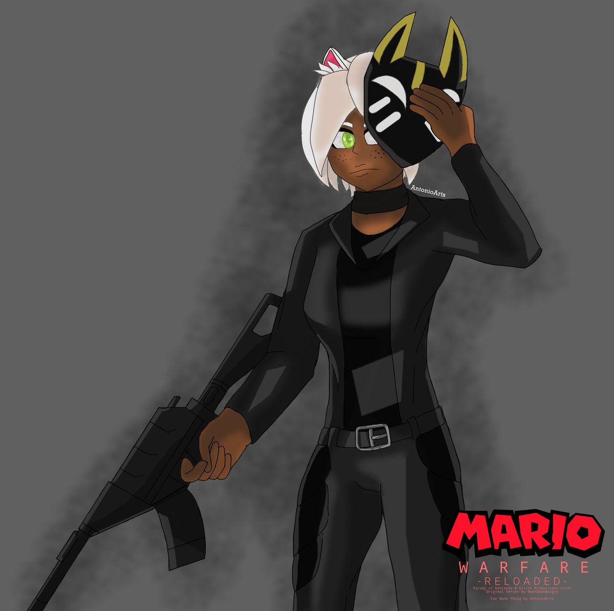 My version of Whisk from My AU - Mario Warfare Reloaded.
(I forgot her tail. Damnit)

❤️ & 🔄 are Much Appreciated.

#smg4 #smg4whisk #whisk #sunsetparadise #smg4au #mariowarfarereloaded #jumpsuit #catgirl #gun