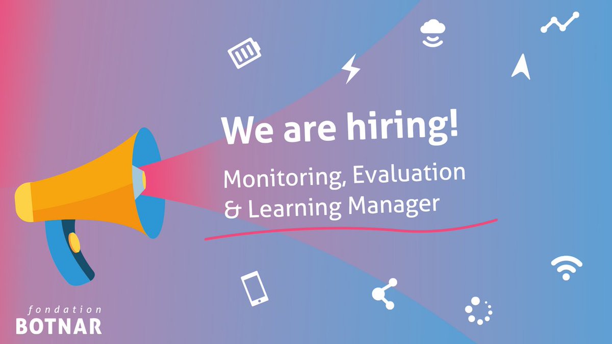 🚨 We're hiring a Monitoring, Evaluation &amp; Learning Manager in Basel! 🎉 

Help us develop a dynamic learning and evaluation culture. Apply by 31 May &amp; join us in positively impacting young people's health and wellbeing!  

👉 fondationbotnar.org/jobs/