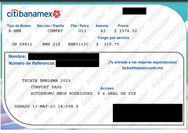 BeautifuLifeTap's tweet photo. Vendo 1 abono Comfort Pass pal Tecate Emblema, ya listo para imprimir de ticketmaster...
@tengoBoletos
@Te_VendoBoletos
@Boletos_
@Boletos_CDMX_
@Vendo_Boletos
@VendoBoletosDF
@ReventaCDMX
@boletosMX_
@BoletitosVara https://t.co/ZDiONYlKIM