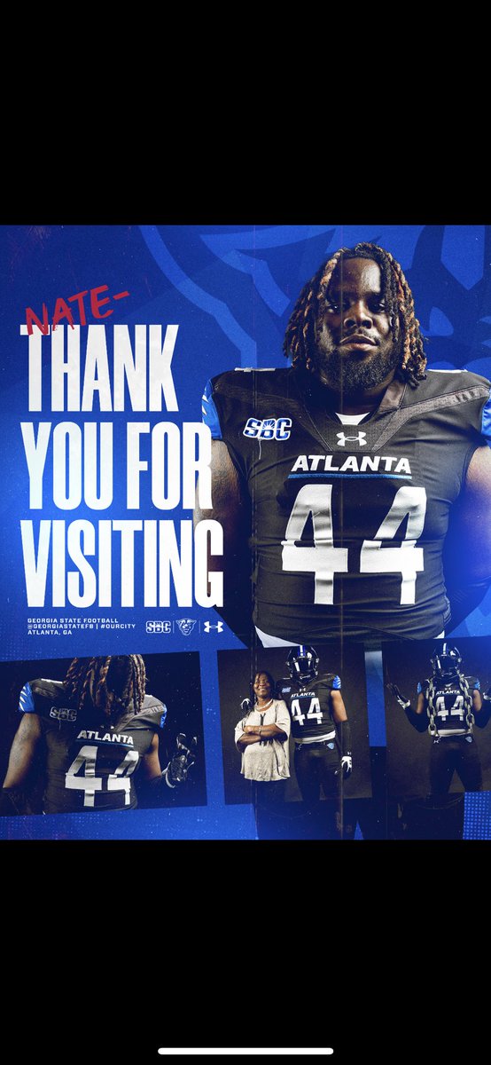 ATL was live thanks for the love @GeorgiaStateFB @CoachASmith_