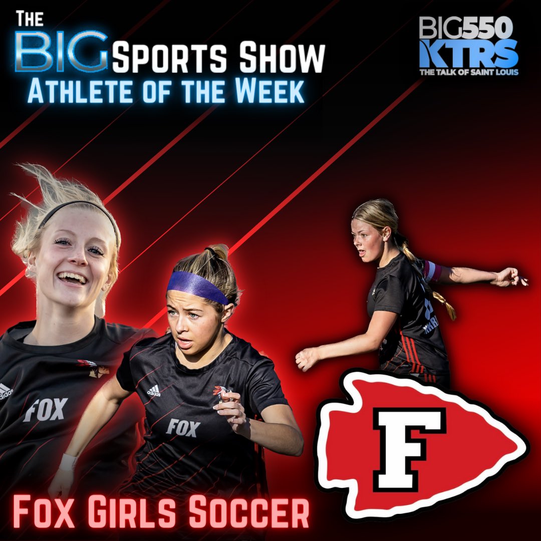This week our <a href="/BigSportsShow/">KTRS Sports</a> Athlete of the Week is <a href="/FHSladywarriors/">Fox High School Girls Soccer</a> who take a 6 match winning streak into Districts. 

<a href="/bwiese16/">Brendan Wiese</a> <a href="/martinkilcoyne2/">Martin Kilcoyne</a>