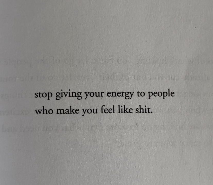 Normalise not giving your energy to people who give you none in return.

Protect your energy ❤️

#danielsjourney #itsokaynottobeokay #MentalHealthawarenes #selflove #PositiveVibes ❤️