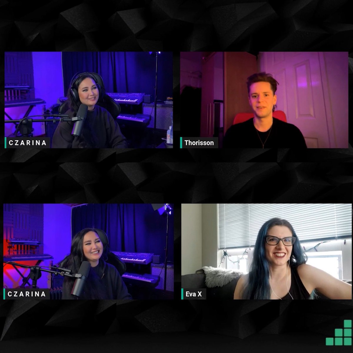 I ran behind editing and I’m so glad to finally get this big episode out! We filmed these episodes back end of Feb, as a send off episode for @thorisson_ before he left for India (he’s back now) and <a href="/eva_exe/">⁂</a> for her tour. Join us on <a href="/ABSYNTHspace/">ABSYNTH</a> tomorrow
youtu.be/uxKbAPzISCw