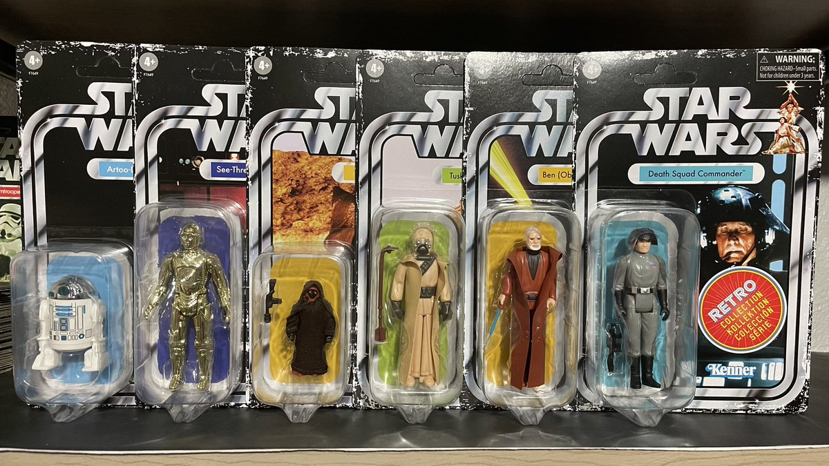 #StarWars #RetroCollection #Kenner #ACTIONFIGURES #Hasbro #Jawa #R2D2 #C3PO #ObiWanKenobi #TuskenRaider #DeathSquadCommander #Jedi #TheEmpire #Tatooine #Toys #MailCall #JustArrived #Save375 #Keep375Alive 

Mail Call!