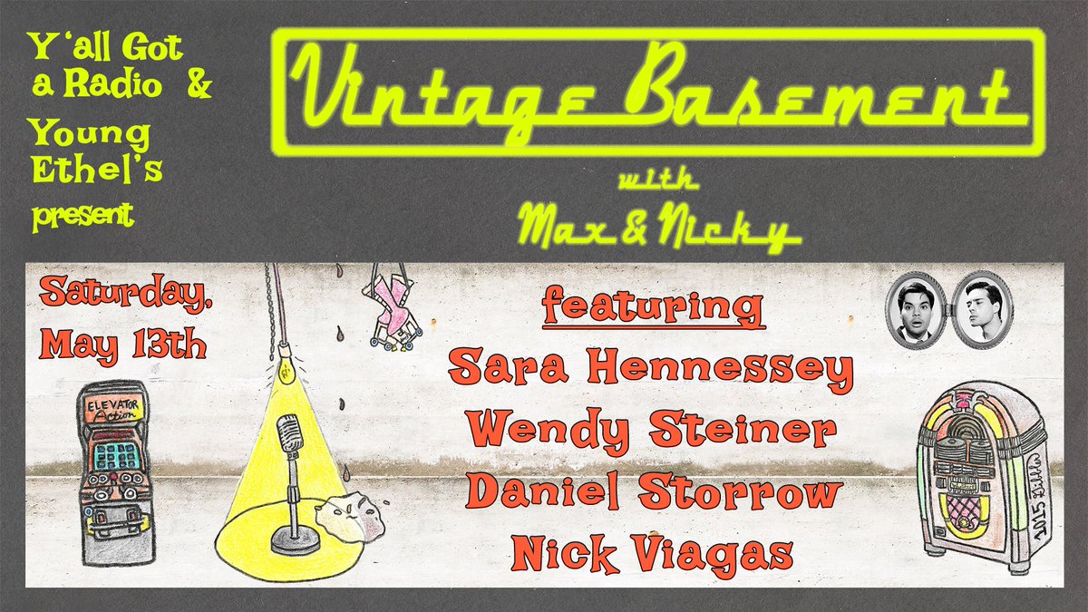 Brooklyn, TOMORROW NIGHT! Vintage Basement w/ Max &amp; Nicky, ft. a totally bodacious lineup of hilarious comedians. And, the show is FREE! Reserve your seats, now, at eventbrite.com/e/vintage-base…, and we’ll see yous guys tomorrow night with our best suits on!