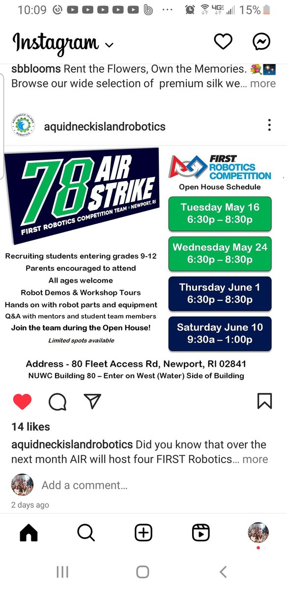 FIRST LEGO League RI tweet media