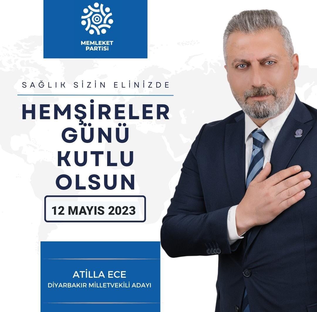 Hayatımız ve sağlığımız için emek harcayan hemşirelerimizin Hemşireler Günü ve Hemşireler Haftası kutlu olsun.
<a href="/vekilince/">Muharrem İNCE</a> <a href="/MemleketimParti/">Memleket Partisi</a>