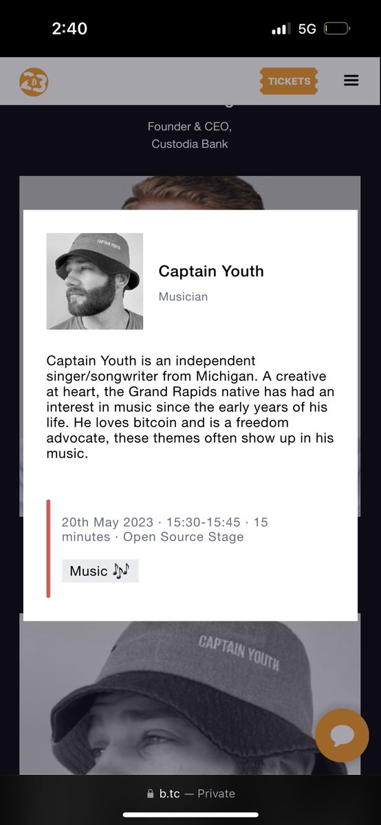 elcaptainyouth's tweet photo. come see me LIVE at the @TheBitcoinConf ! https://t.co/JVgaY9vPez