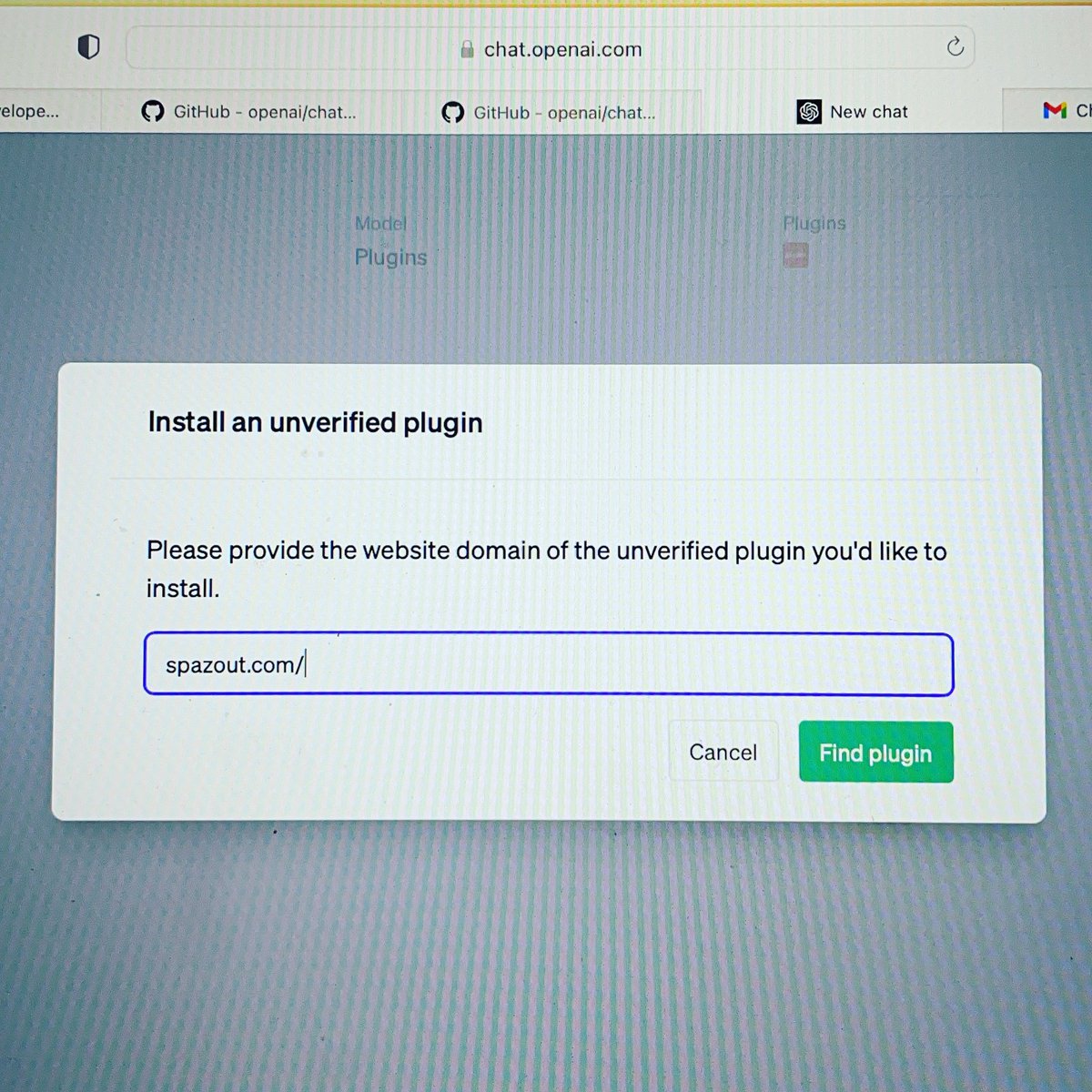 Heya <a href="/OpenAI/">OpenAI</a> thanks for the alpha access to #chatgptplugins! I’m spending the day #BUIDLing a plug-in for @BuildOnBase! #letsbuidl #chatgpt #BuildOnBase