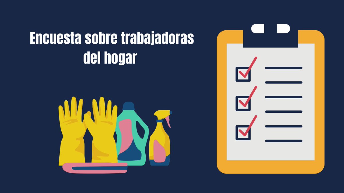 Hola! Mi nombre es Raúl Félix y soy estudiante de economía en el CIDE. Quiero pedirles su apoyo para responder y difundir una encuesta sobre trabajadoras del hogar.

Aquí pueden encontrar la encuesta: survey.qualtrics.com/jfe/form/SV_1z…
