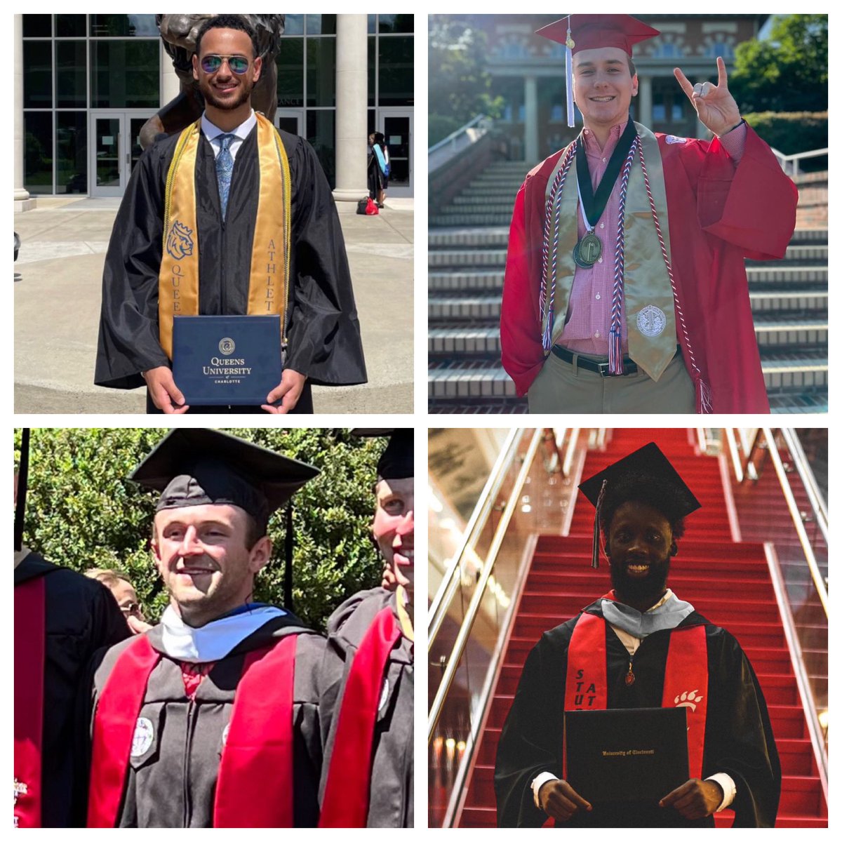Proud of all these guys accomplishments! Congrats to <a href="/BigMike3223/">mike :)</a> <a href="/StevenKey_15/">Steven Key</a> <a href="/trippgreene11/">Tripp Greene</a> and <a href="/_JayRock15/">John Newman III™</a> on their college graduations! #gdshoopfam