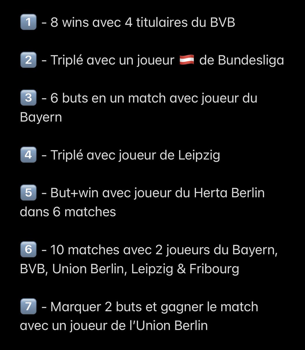 Mordu2FUT's tweet photo. 🤓 SOLUTIONS ÉNIGMES BUNDESLIGA https://t.co/q87SmzBSDE
