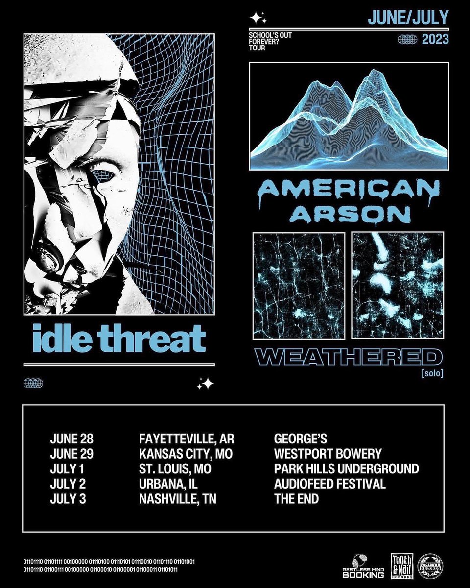 Us + @idlethreattn + <a href="/WeatheredMN/">Weathered</a> + <a href="/MYEPICROCK/">My Epic</a> (Nashville) + lots of tacos. See you there 🤘 More dates TBA 👀