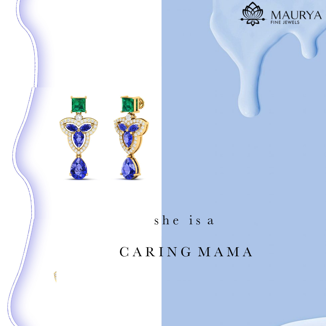 A gift that represents the strength and beauty of the bond, and create memories that will last a lifetime. 
#mothersdaycollection #mothersday #giftideas  #gifther #mothersday #giftideas2023 #emeraldearrings #momma #moments #momandme #fridaymorning