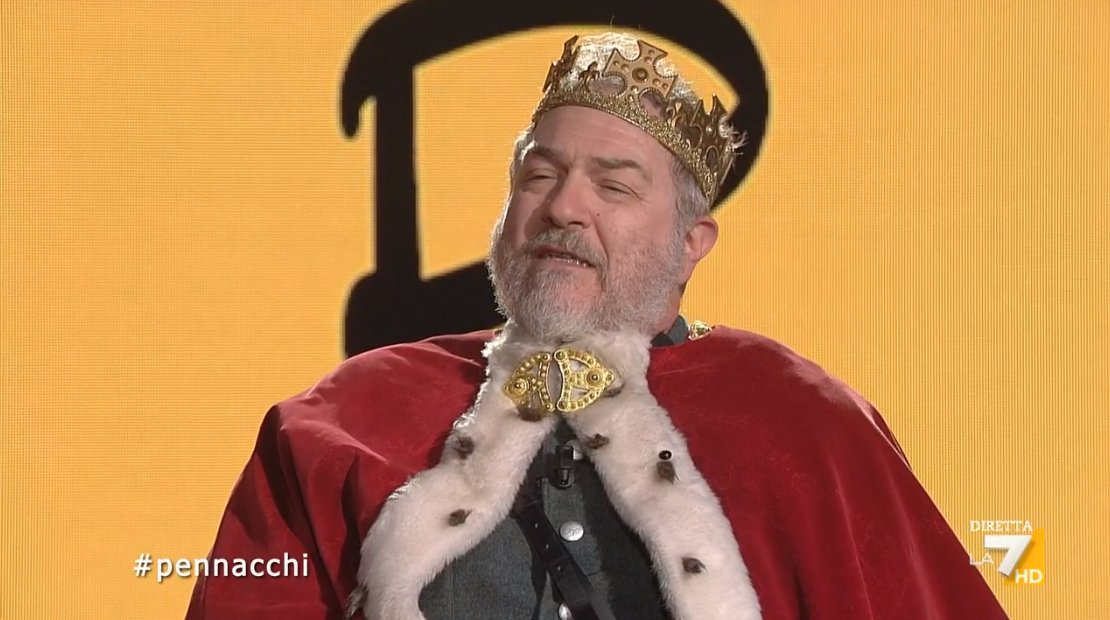 welikeduel's tweet photo. Pirro Graziani Cadorna, non più Maggiore, di Andrea Pennacchi. Questa sera #propagandalive inizia così https://t.co/JXzmofqehW