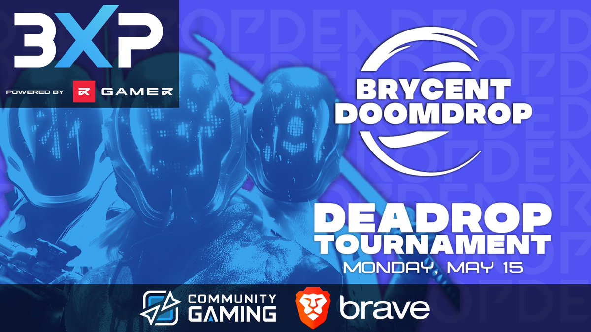 Excited to announce that I have partnered with <a href="/3XPgg/">3XP</a> to host the next installment of DOOMDROP powered by <a href="/brave/">Brave</a> and <a href="/CommunityGaming/">Community Gaming</a>!

Prize Pool:  $1,000 in $BAT 💰 and a trip to 3XP ✈️

If you're interested in participating continue reading 🧵⤵️