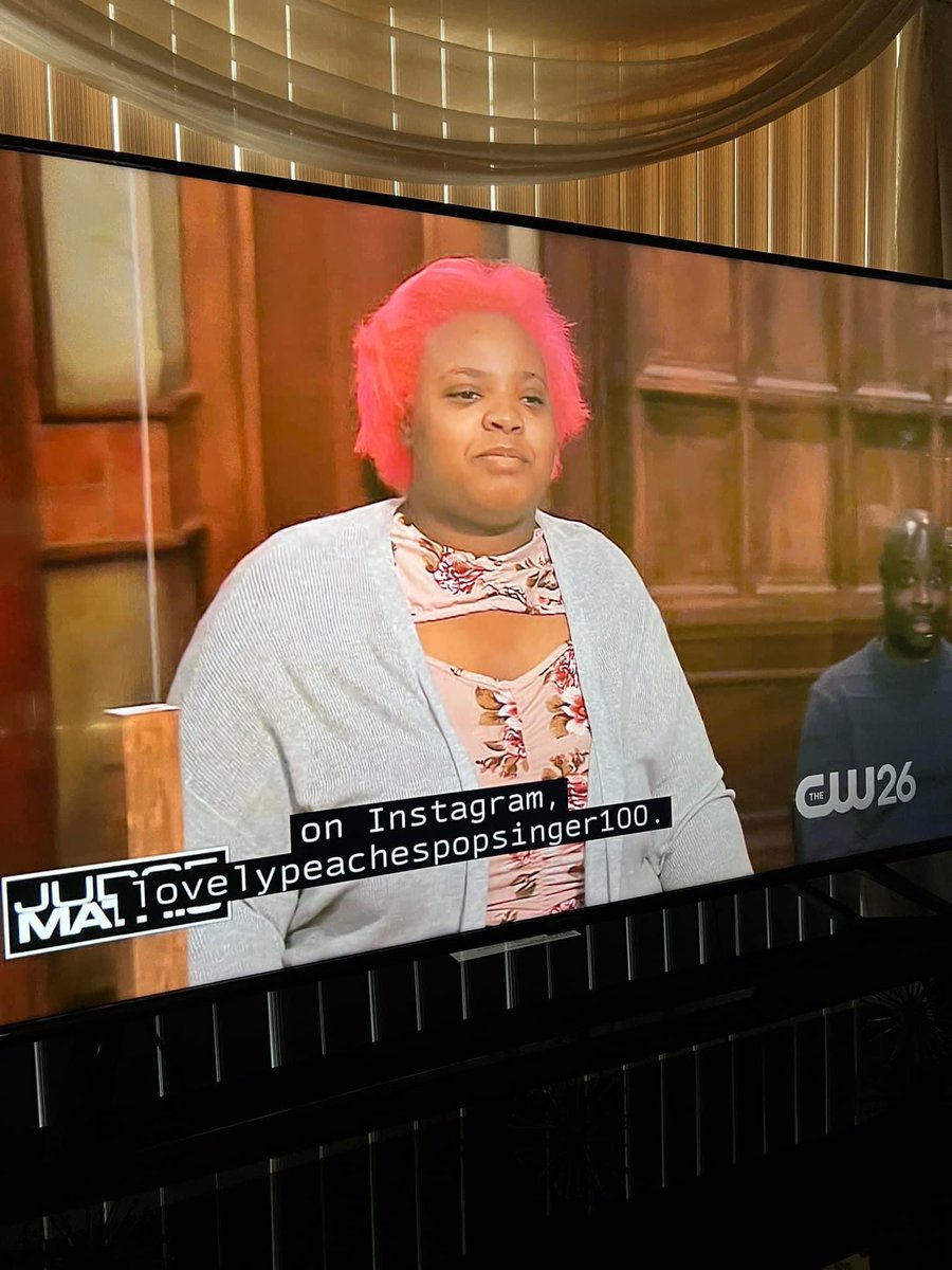 solé on Twitter "Tf peaches doin on judge Mathis 🥴😭"