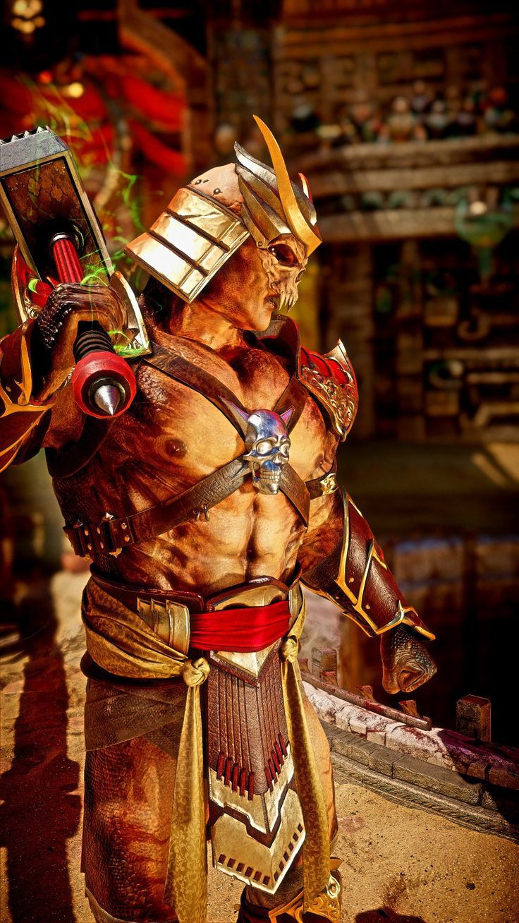 Shao Kahn MK2 el gran emperador (outworld)