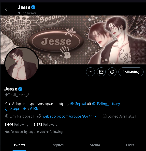 Hisplo's tweet photo. @Devil_jesse_2 Done https://t.co/dGTRIg320j