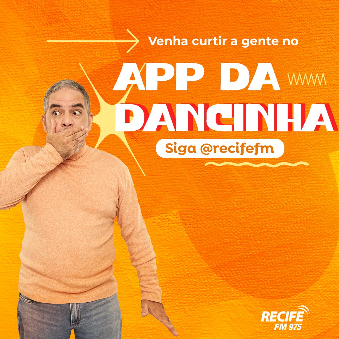 Você é viciado no “APP da dancinha”? 

Pois a gente quer te encontrar lá também! Segue a gente no @RECIFEFM e venha se divertir com os locutores mais amados de Recife🎶 

#recifefm #aminhapaixao <a href="/realalexlucena/">Alex Lucena</a>