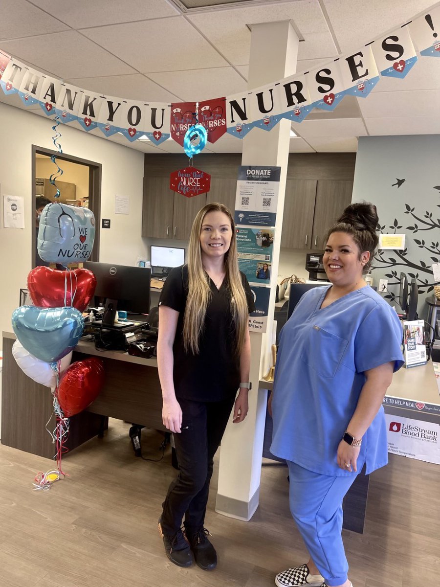 Happy #NursesDay to our amazing team! 

We're sending our highest expression of gratitude for the positive impact you have in the lives of our patients. Your role as an advocate, a listening ear, a shoulder to cry on, and a friend is crucial to what we do – healing people.