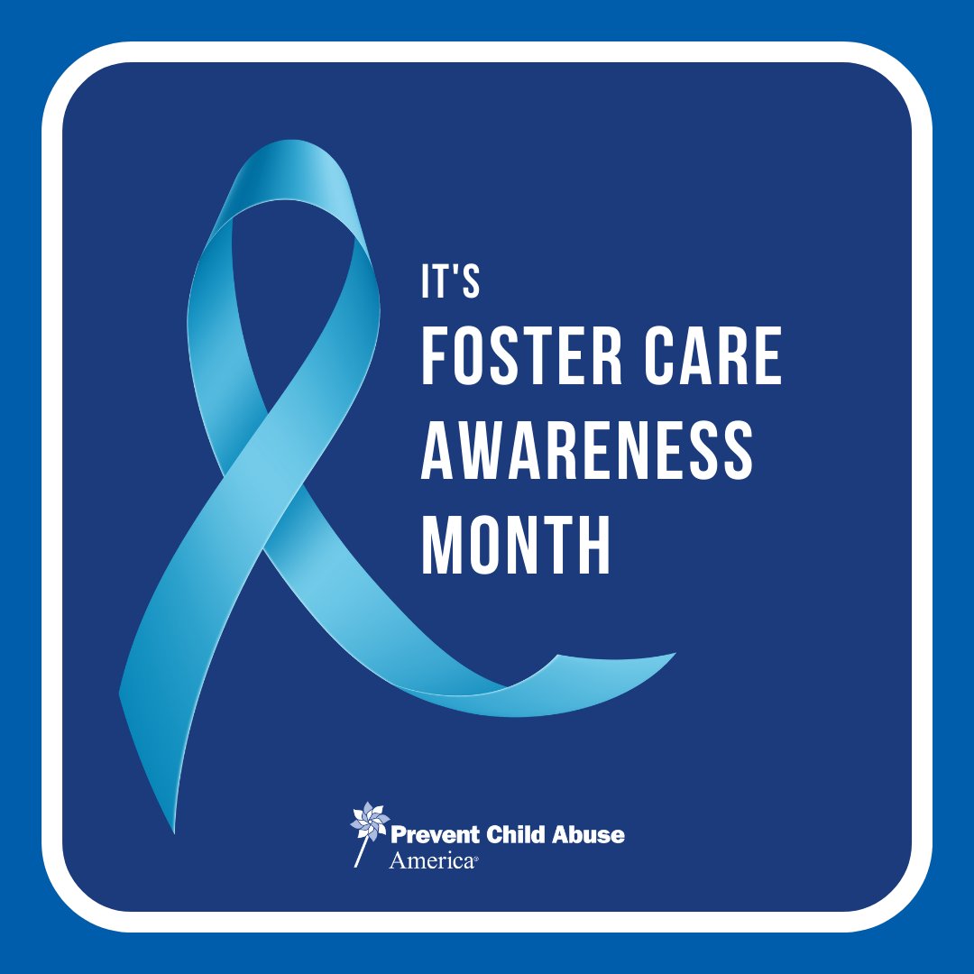 May is #NationalFosterCareMonth, a time to acknowledge foster parents, family members, volunteers, mentors, policymakers, child welfare professionals, and other members of the community who help children and youth in foster care find permanent homes and connections. 👨‍👩‍👧‍👦💙