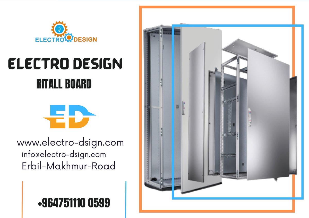 electro_dsign's tweet photo. Electro Design Company is ready to manufacture all kinds of electrical boards with the best experience by our talented engineers and designers, now the best Ritall boards are available which have been produced with the highest quality. https://t.co/gL8cAeaCgh