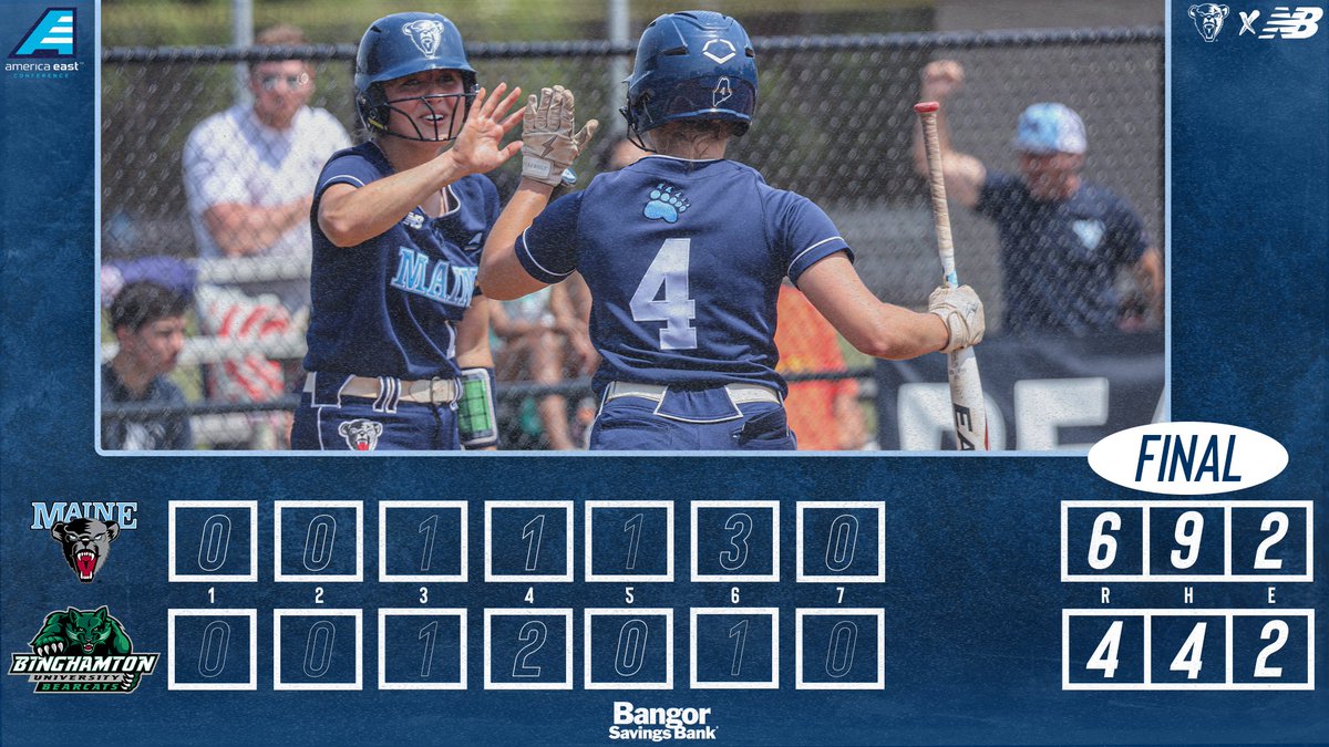 BEARS WIN!! 🗣🗣

Grace sent one to the moon 🌕

We play at 4:00 pm!

#BlackBearNation // #AESB