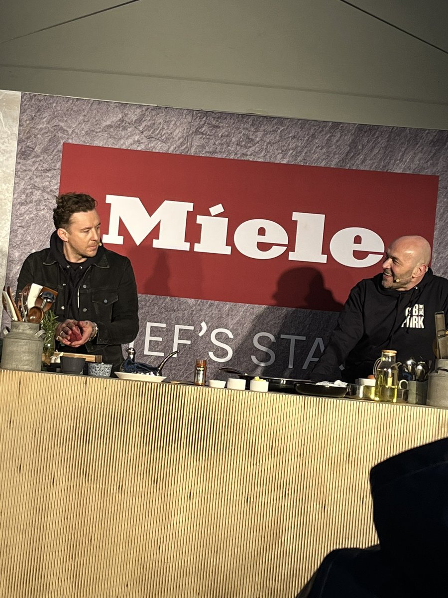 We're at pub in the park watching a truly horrendous cooking demo with a McFly boy and a chef off the telly. Serves me right for attending such a middle class event 😂
