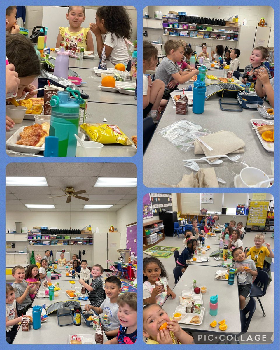 TduaimeTheresa's tweet photo. We celebrated earning 100 smiley faces by having lunch with the teacher in the classroom. #kindergarten #positiverewards #classreward @PrincipalKWayne @lopatsd https://t.co/Bg8k3vJMMG