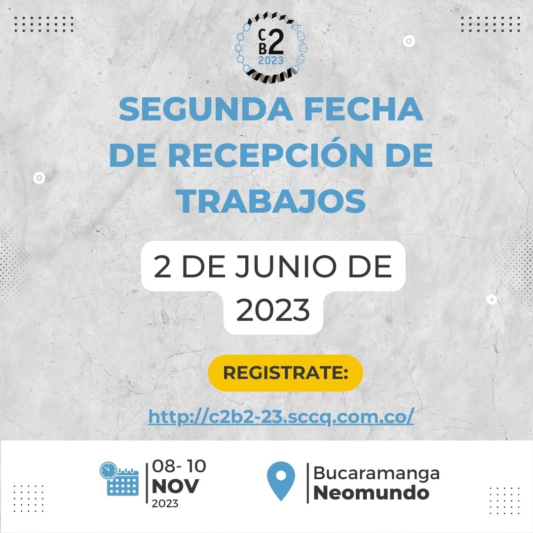 SOCOLQUIM's tweet photo. ¡Prográmate para el C2B2!
Toda la información la puedes encontrar en nuestra página web:
https://t.co/RLnuJ6v53g
#C2B2 #unidosfortaleciendoelsector https://t.co/FHBgjPkAlw