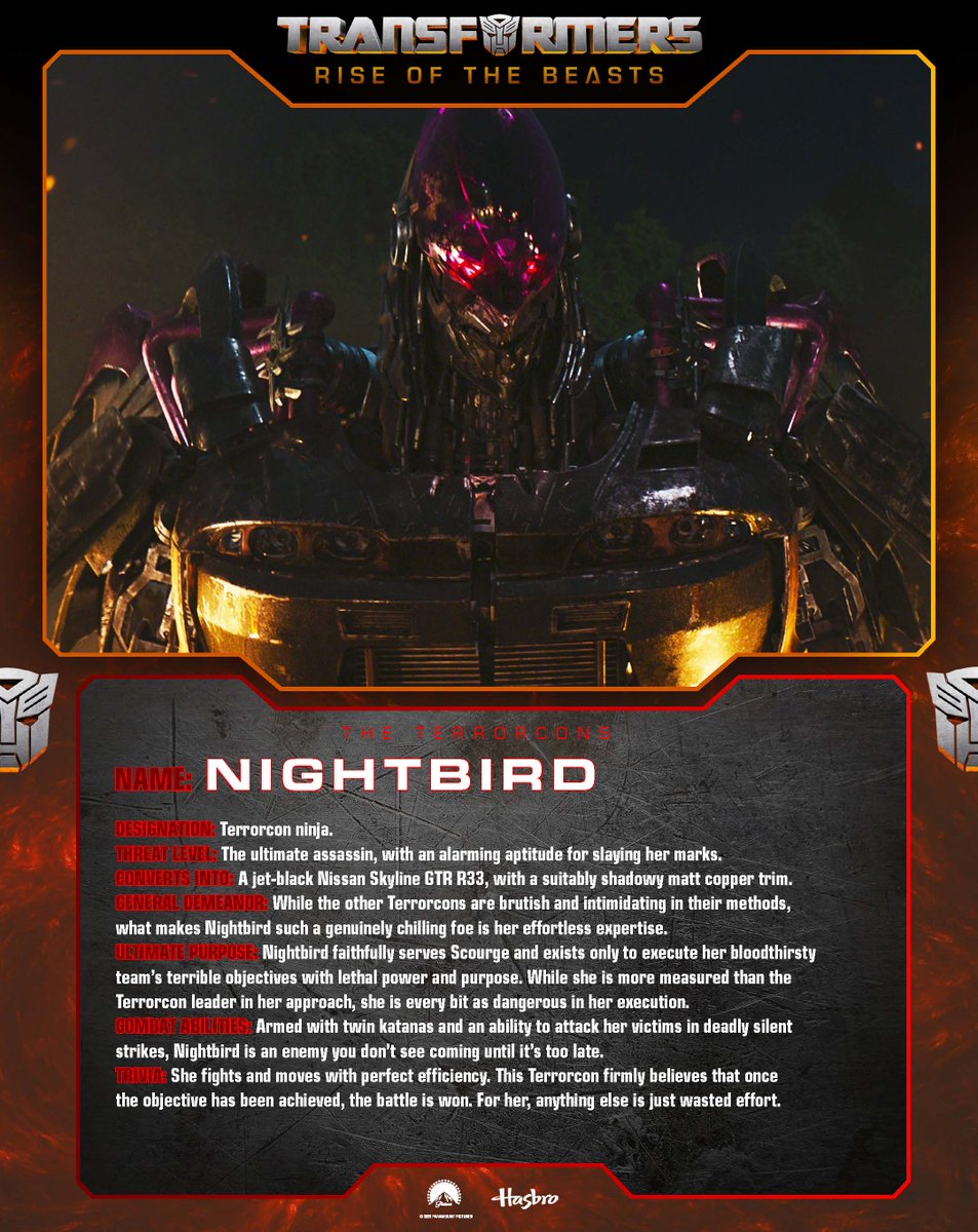 Enemies to Earth and planets beyond. #Transformers #RiseOfTheBeasts #Terrorcons