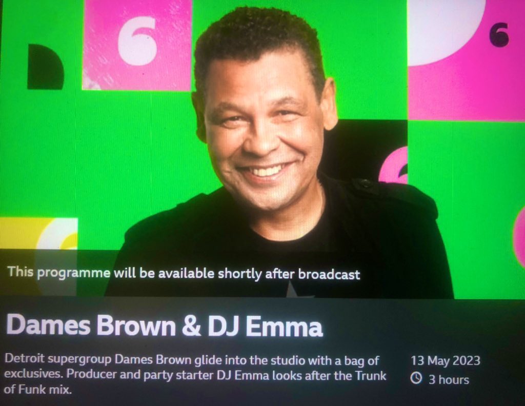 Tomorrow night is a bit of a good’un - First I am honoured to be doing the ‘Trunk of Funk’ for <a href="/CCfunkandsoul/">Craig Charles</a> on <a href="/BBC6Music/">BBC Radio 6 Music</a> and then DJ’ing at <a href="/HootanannyBrix/">Hootananny Brixton</a> for the best night ever ‘Dynamite Disco’ with incredible live bands ‘MFRobots’ and <a href="/TheBoomYeh/">The Boom Yeh</a> ♥️ Bring it ON!! ❤️