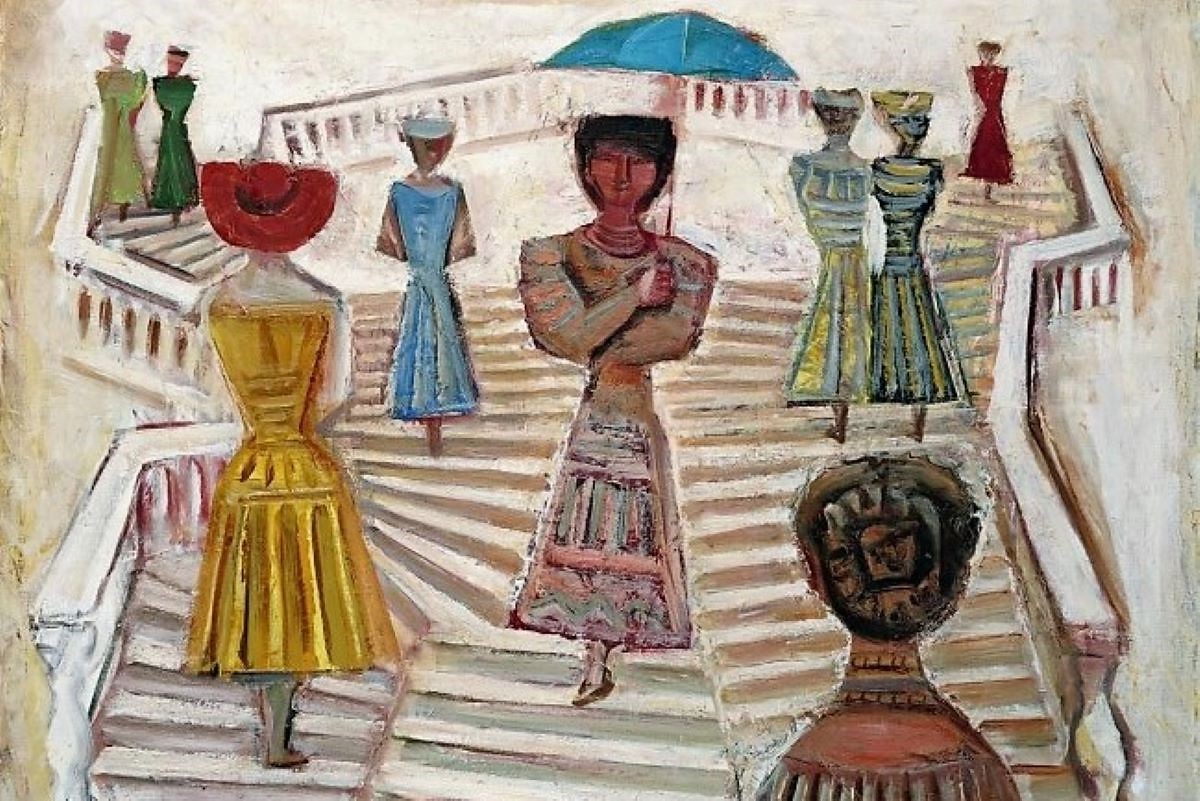 TXRT/94 Massimo Campigli (1895-1971) 5/5
<a href="/ClaudioKlarke/">Clark</a> <a href="/PoetisaMe01/">🦋ℙ𝕠𝕖𝕥𝕚𝕤𝕒𝕞𝕖𝟘𝟙✒🌺𝕐𝕒𝕕𝕚</a> <a href="/gerri232/">Gerri</a> <a href="/NFT2rejoice/">Z. C. Poeticum</a> <a href="/gevdime/">melisma</a> <a href="/Blu09765054/">Blu 🐞</a> <a href="/berenicegalatea/">luciana pascali</a> @JacqueSoto07 <a href="/patrizia62roma/">Patrizia ☀️</a> <a href="/Prof_LudovicaV/">Club di Lettura Se Una Notte..</a> <a href="/chikiarman/">LouiseVely</a> <a href="/Marzena15650089/">Marzena Anna🇵🇱</a> @JoseLui17607201 <a href="/MagdalenaSal1/">Magdalena Malena Sal</a> <a href="/FlirtyFox60/">Arty Marty</a> 
<a href="/aralia_a/">aralia 🌻</a> 

'Staircase' 1954