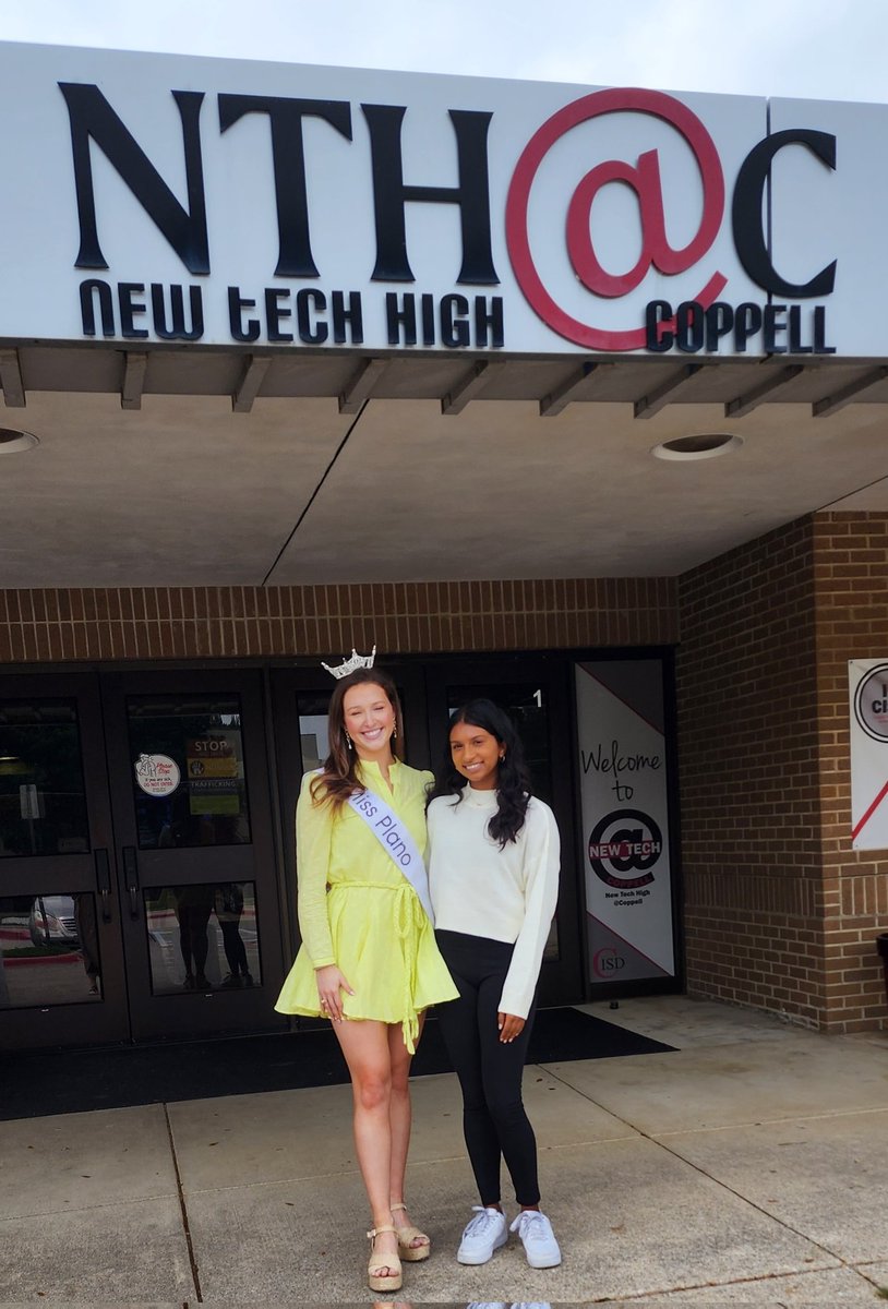 Clarity Empowers welcomed Miss Plano today! We enjoyed hearing her inspiring life lessons! How do you eat an elephant? One bite at a time! <a href="/coppellisdef/">Coppell ISD Education Foundation</a> <a href="/NewTechCoppell/">New Tech High @ Coppell</a> <a href="/they_lead/">Shannon Howard</a>