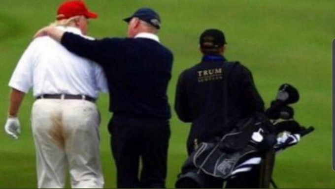 Tomi T Ahonen Moved to Post, Spoutible & Mastodon on X: "CHILDRENS GOLF  What's the matter, Mr President? Trumpo make poopoo That is ok, Mr  President. We will get you a fresh