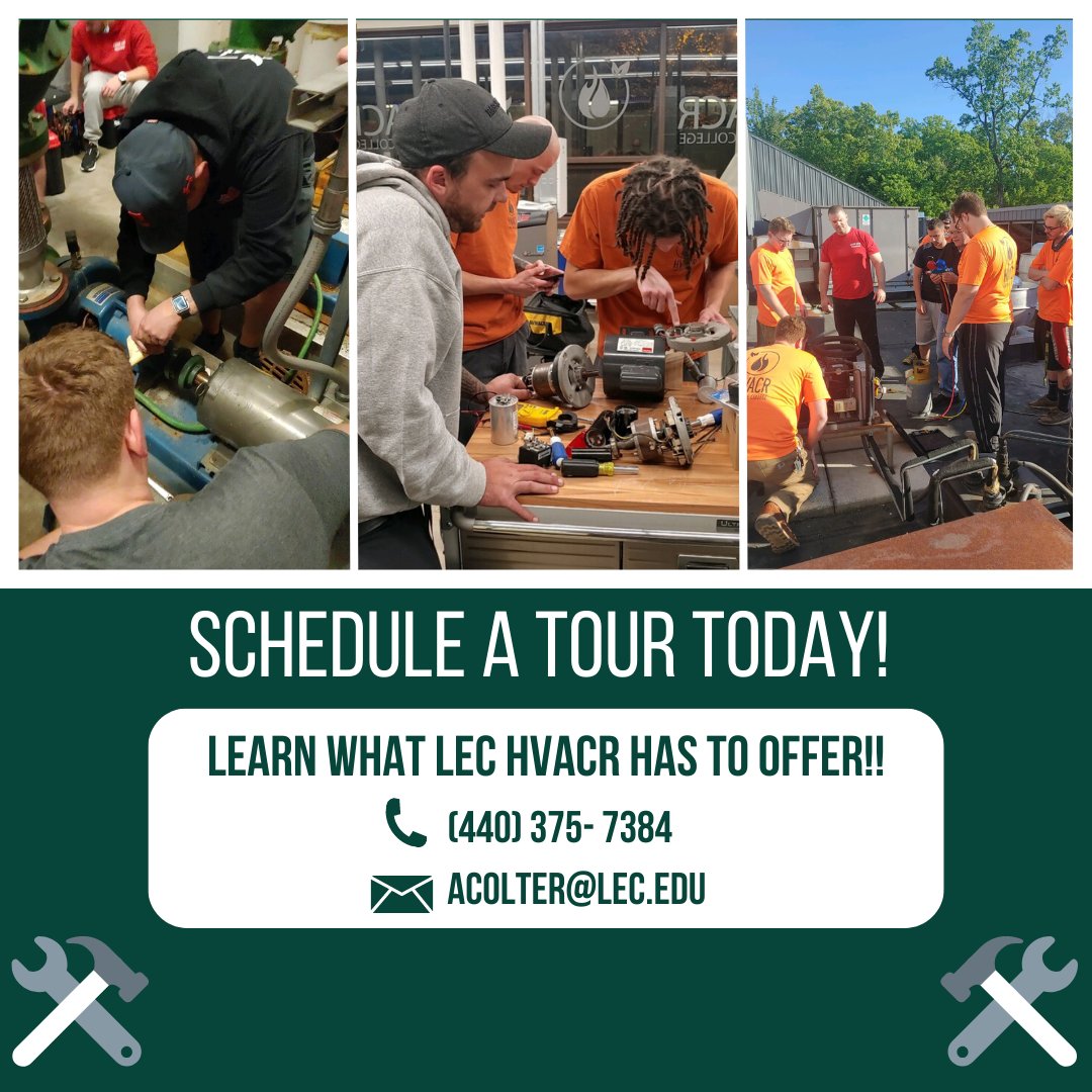 Have you seen our state-of-the-art lab yet?🤔
Our hands-on HVACR program will give you real-world experience and prepare you for a rewarding career in this growing industry. Contact us to take a tour of our lab and see for yourself!  #HVACR #HVAC