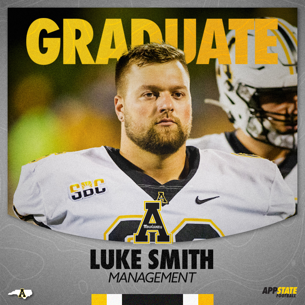 AppState_FB's tweet photo. Congrats to 2023 @appstate graduate Luke Smith 🎓

#GoApp https://t.co/k9gwbevG9i