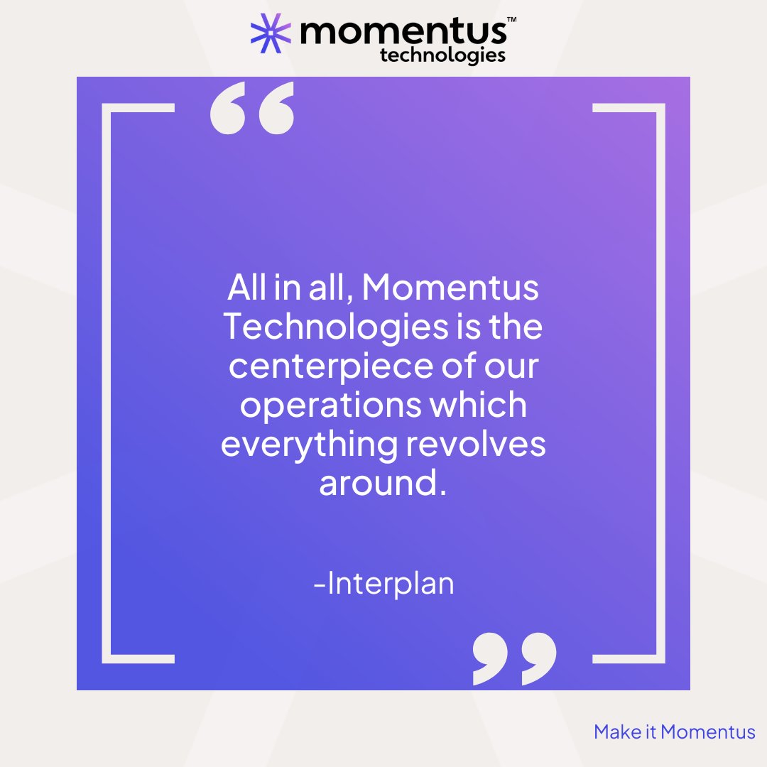 momentustech's tweet photo. Boost your event management with Momentus Technologies! 🌟 See how Interplan, a leading congress provider, trusts our software to support their operations. #MakeItMomentus
#EventManagement #Testimonial #Interplan https://t.co/sqhDz5MQ3S