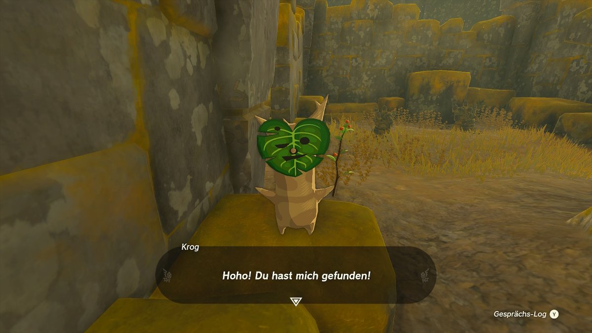 Und gleich der erste Krog #TearsOfTheKingdom #Zelda #NintendoSwitch