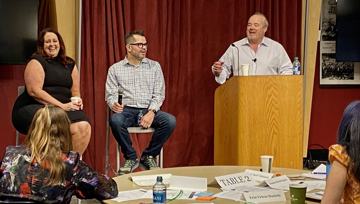 Big thank you to <a href="/justamykoch/">Amy Frederiksen</a> and <a href="/javimorillo/">Javier Morillo 🇵🇷</a> for joining the #PolicyFellows today to show us what building genuine connections across political difference looks like.