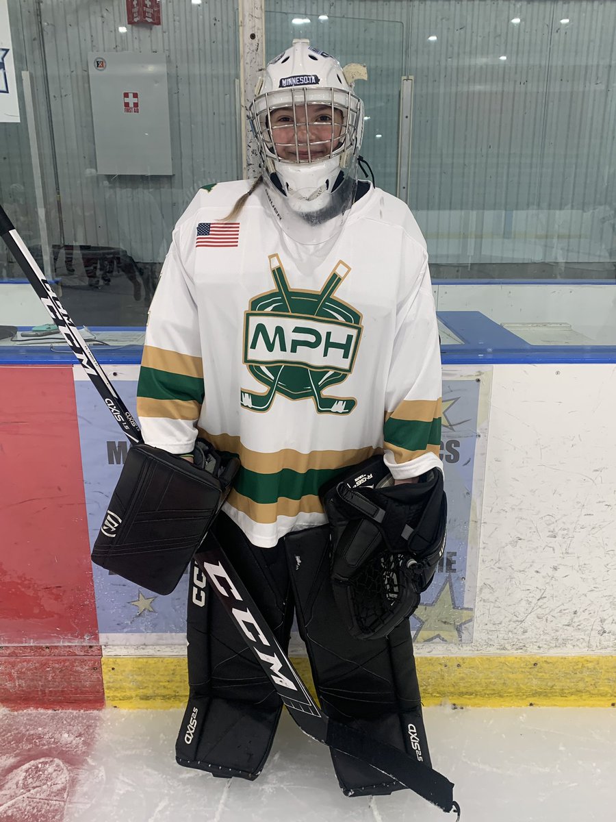 TheRinkLive's tweet photo. The MPH 12U team grabs a 5-0 victory over the Red River Flames. 

Player of the Game is goalie Lexi Ottum for posting a shutout! https://t.co/WvYunLtj7A