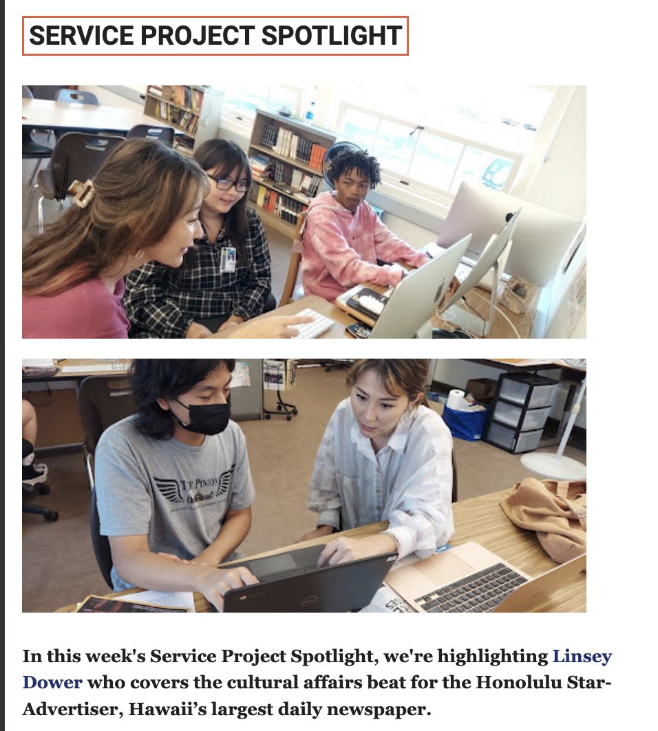 mhspinion's tweet photo. The Pinion is lucky to have a Report For America member working with us this year. Linsey Dower was featured in this week's RFA. This newsletter goes out to all RFA's funders, friends and contacts. https://t.co/SUedjD6RR6