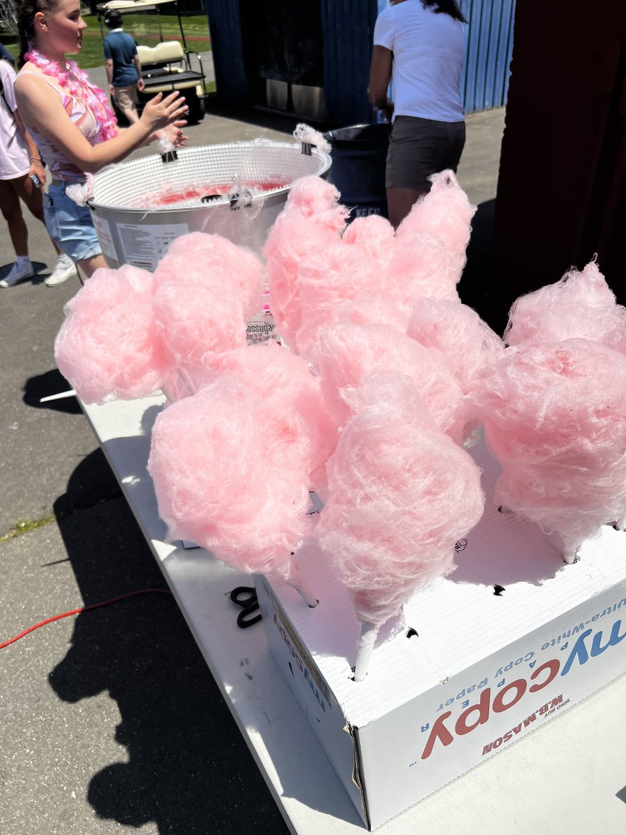 This is the only photo I have from field day because I was having so much fun! Thanks, Student Gov!