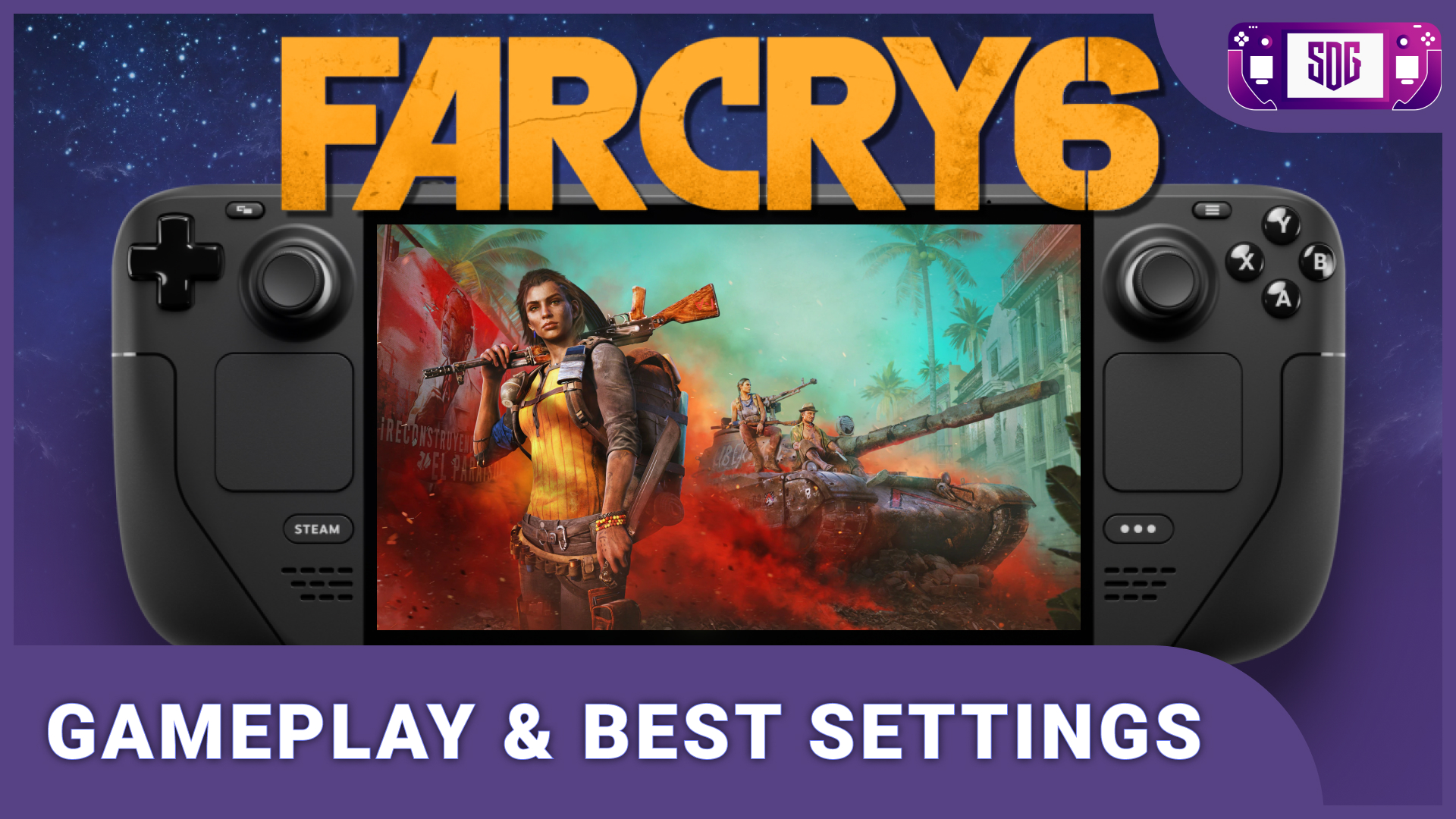 Far Cry 6 on Steam Deck 