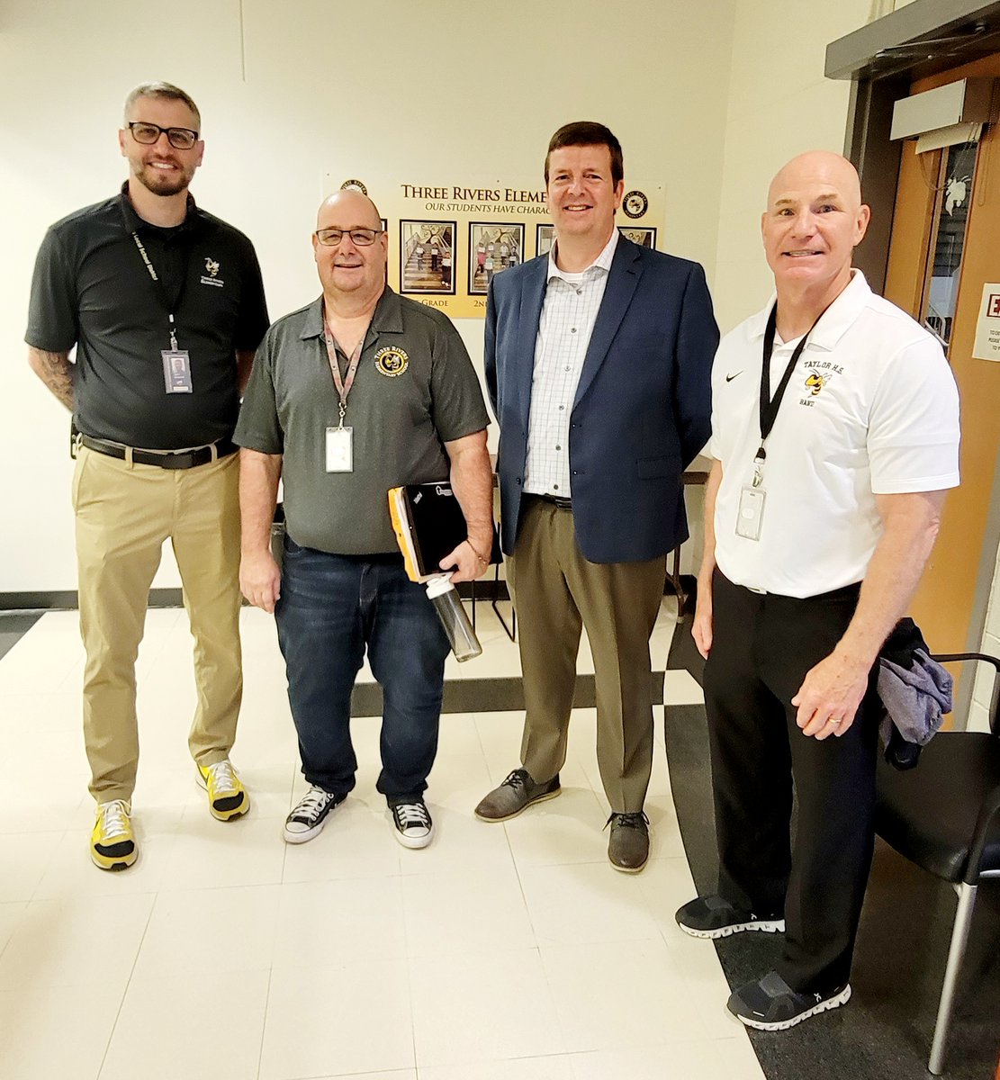 👏The 2023 TRLSD Substitute Employee of the Year is... (🥁Drum roll, please)... Lance Whitehurst! 

Hamilton County ESC surprised Mr. Whitehurst with the exciting news today.
<a href="/MarkCAult1/">Mark C Ault</a>  <a href="/MrBiedenbach/">Principal Biedenbach</a> <a href="/MsBethJackson/">Ms. Beth Jackson</a> <a href="/mrskatieconley/">Katie</a>